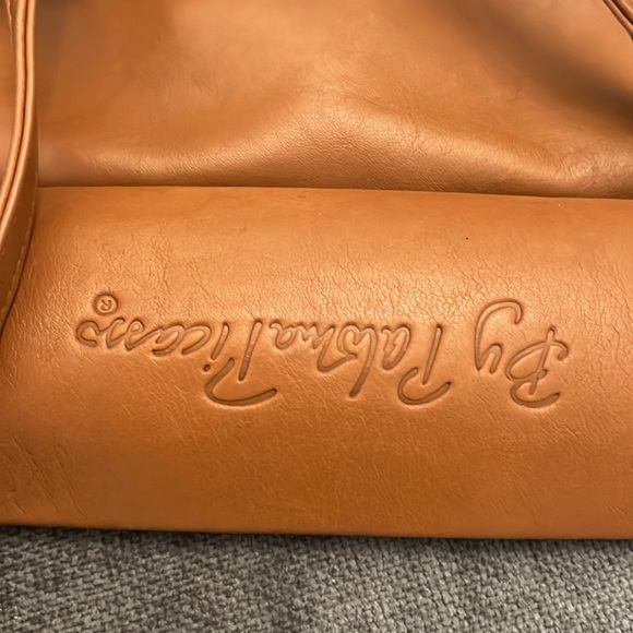 Small Paloma Picasso shoulder handbag also cross body bag caramel color - Picture 3 of 5